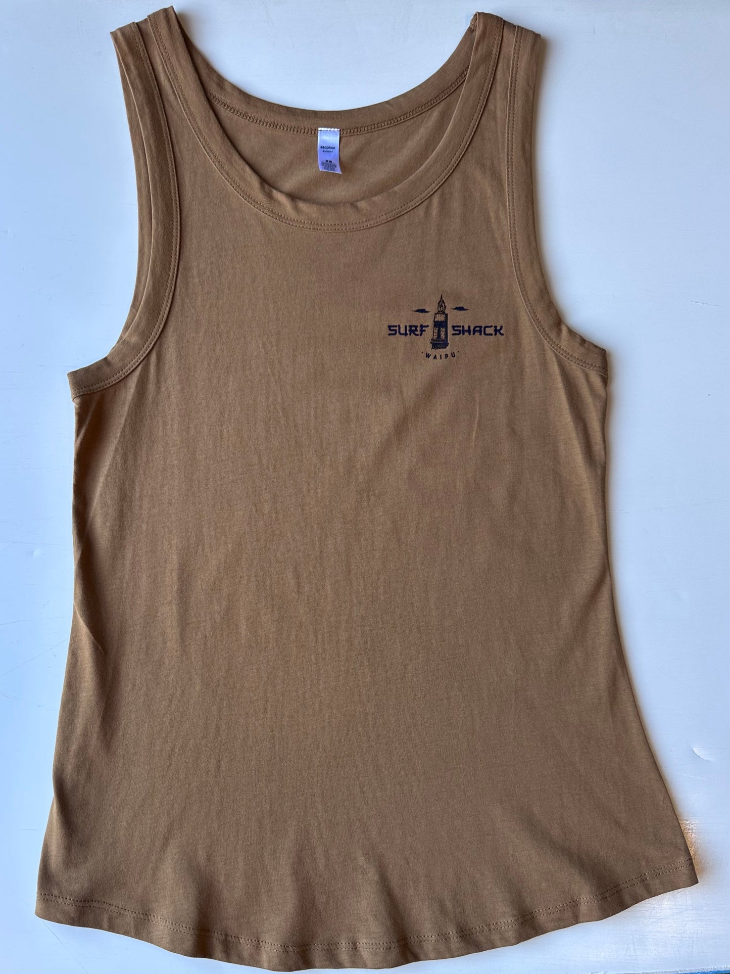AC Tiki Head Womens Singlet - Sunday