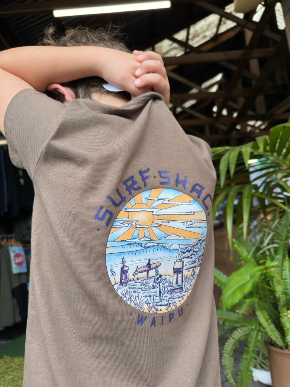 AC Waipu Cove Tiki Tee - Kids Staple
