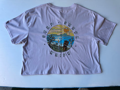 AC Tiki Womens Tee - Crop