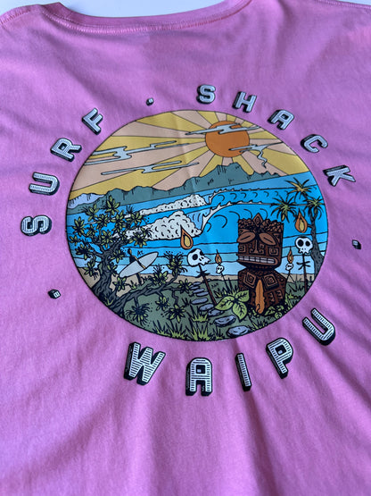 AC Tiki Womens Tee - Crop