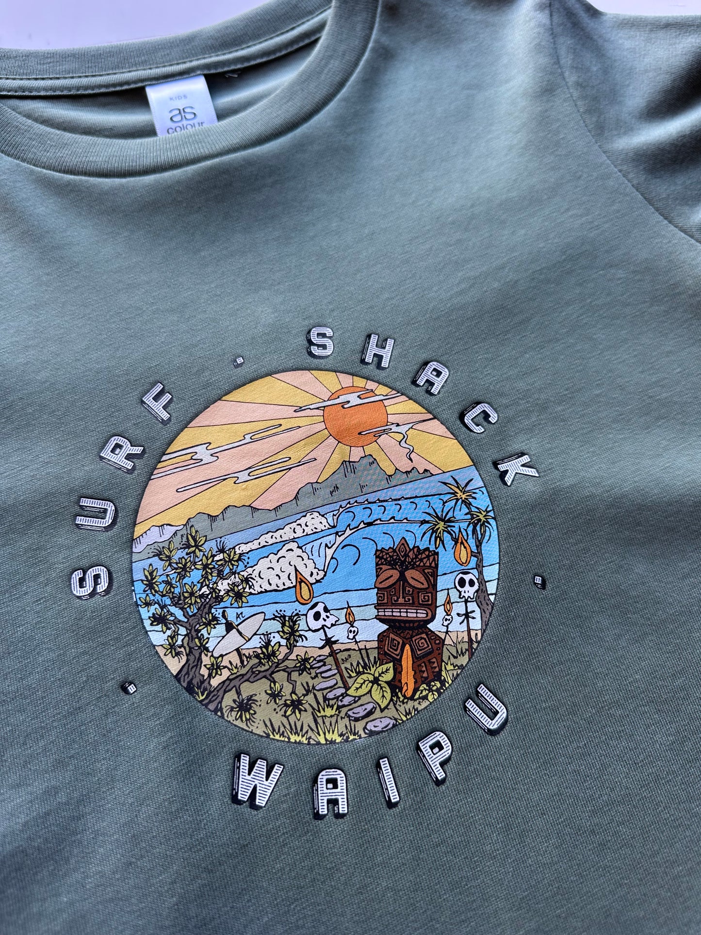 AC Tiki Tee - Youth Staple