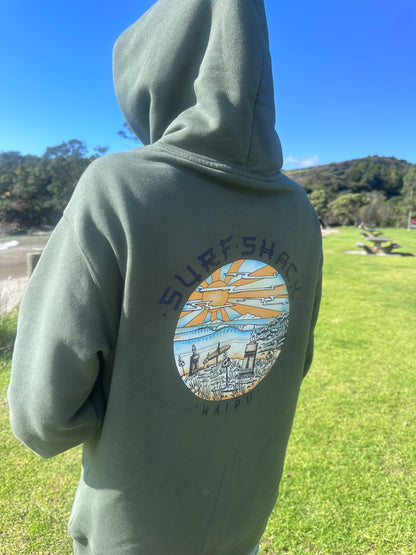 AC Waipu Cove Tiki Adult Hoodie  - Relax Hood