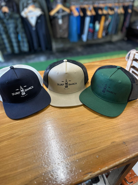 AC Tiki Head Hat - Stock Contrast Trucker Cap