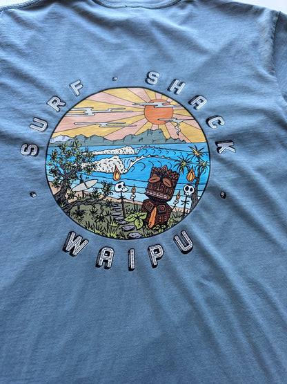 AC Tiki Adult Tee - Faded