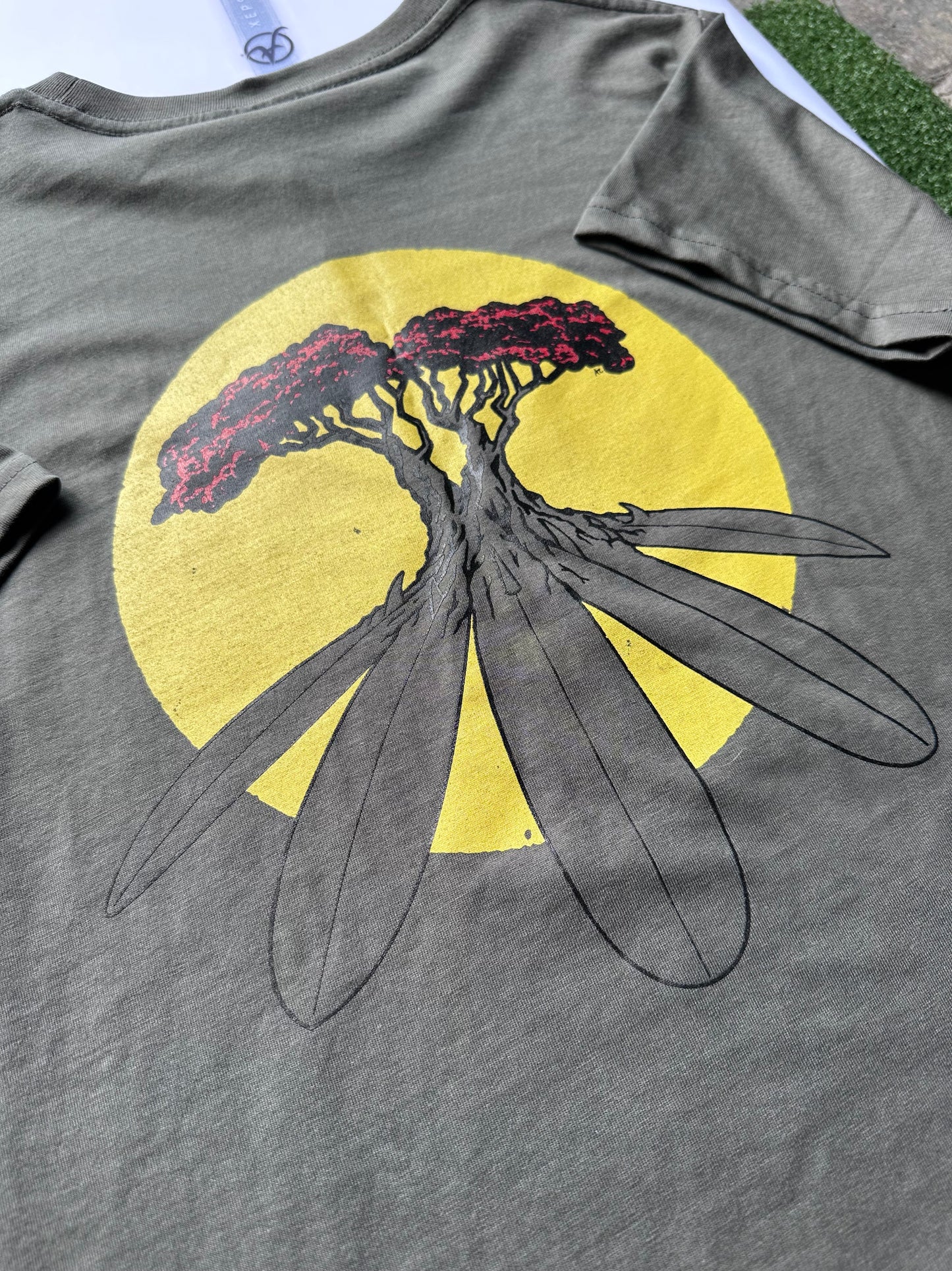 AC Tree Log  Tee - Youth Staple