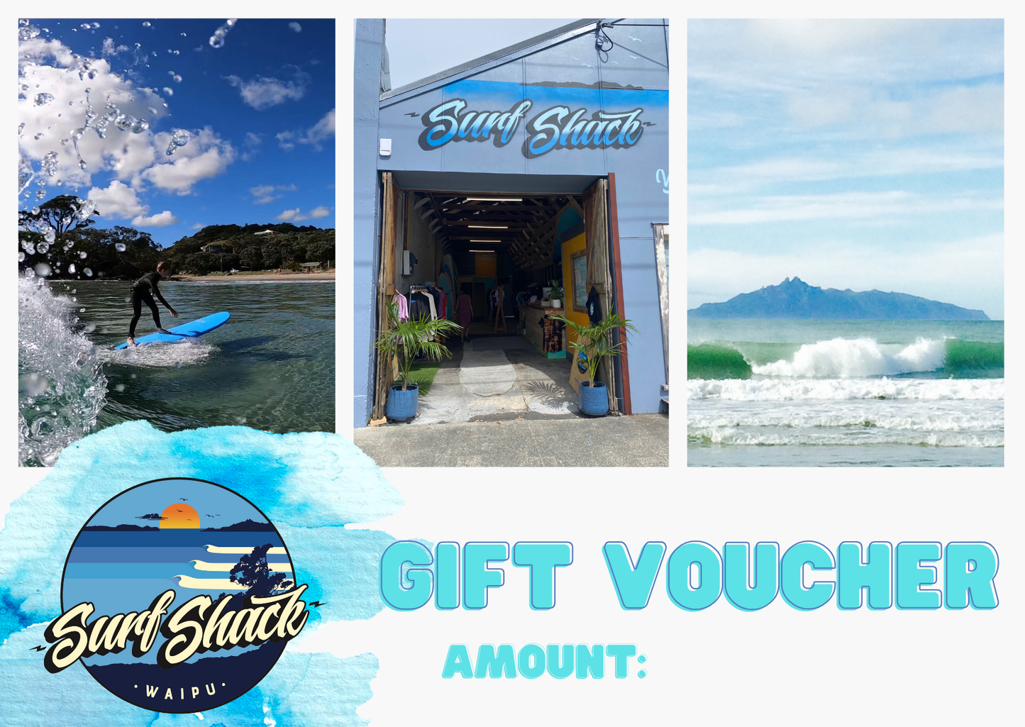 Surf Shack Waipu Gift Card