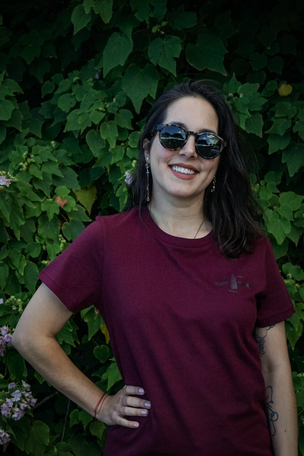 AC Waipu Cove Tiki  Ladies Tee  - Maple