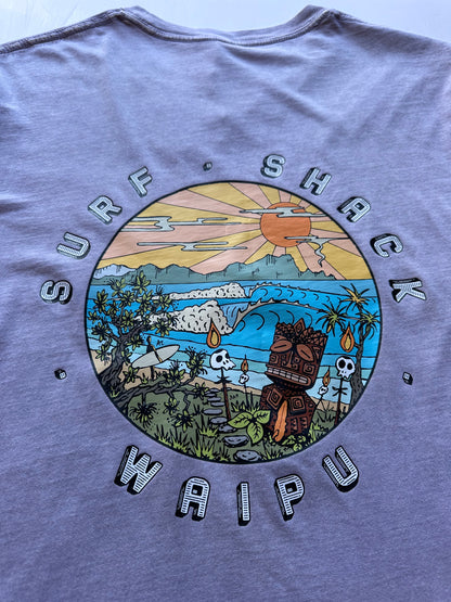 AC Tiki Adult Tee - Stone Wash Staple