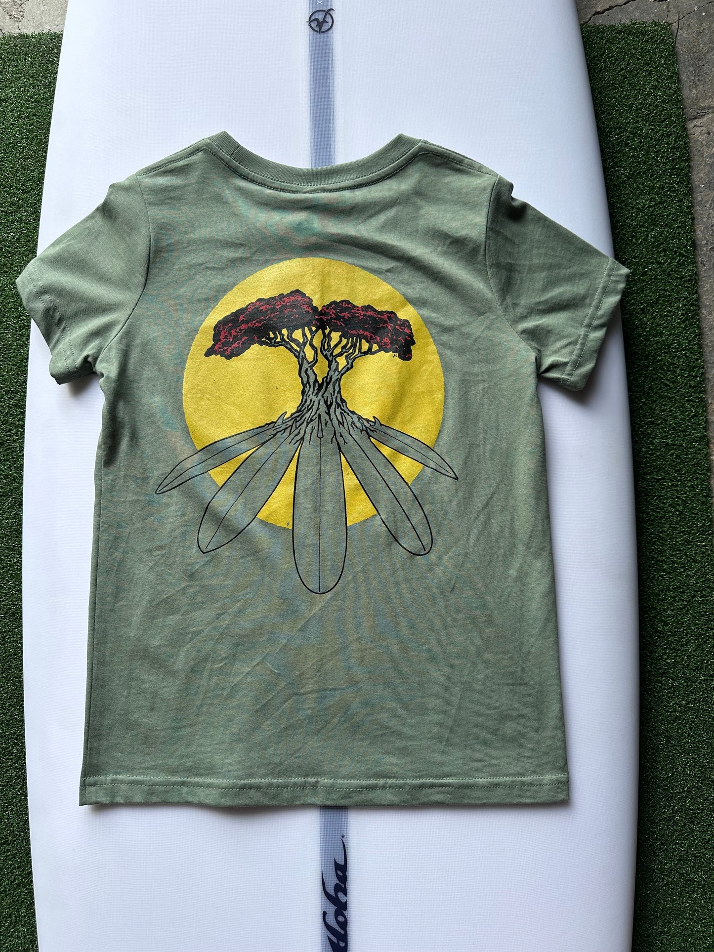 AC Tree Log  Tee - Youth Staple