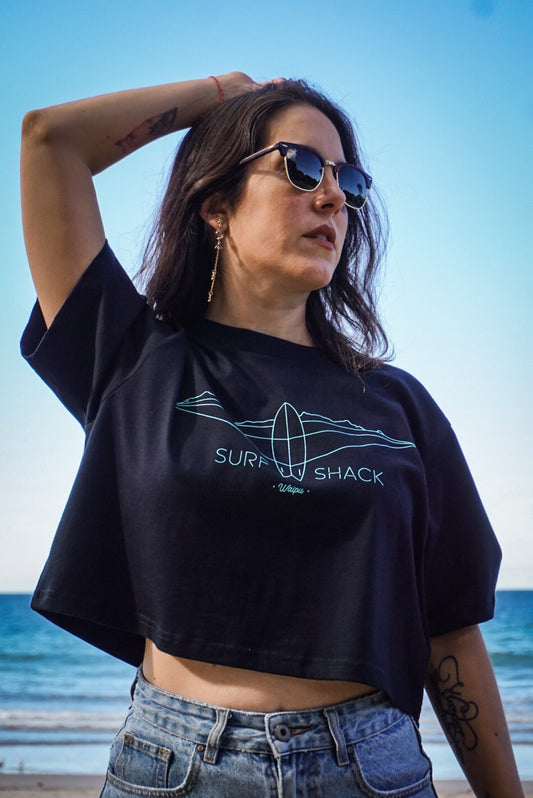 AC Cadillac Womens Crop Tee - Classic