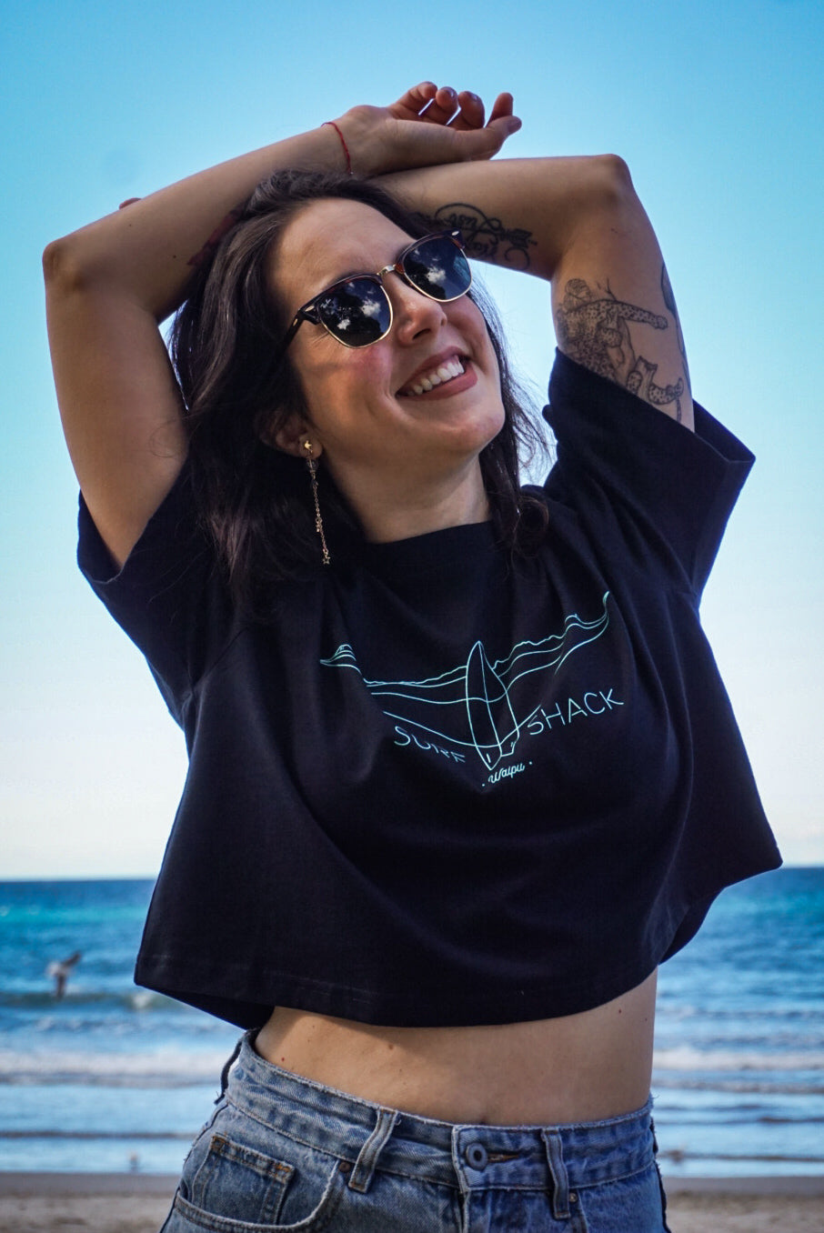 AC Cadillac Women's Crop Tee - Classic