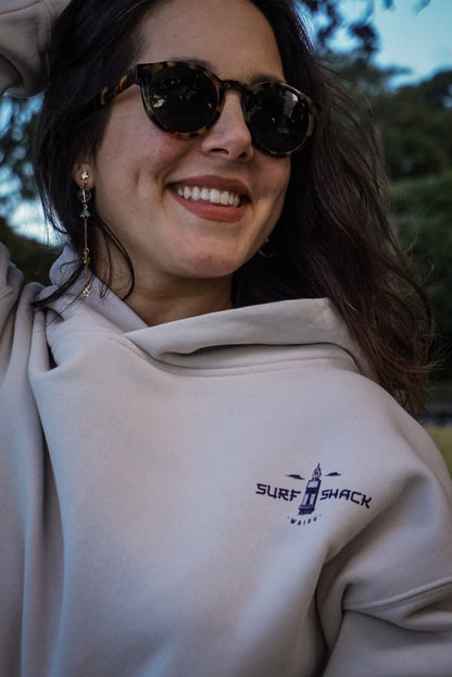 AC Waipu Cove Tiki Womens Hoodie - Relax Crop Hood