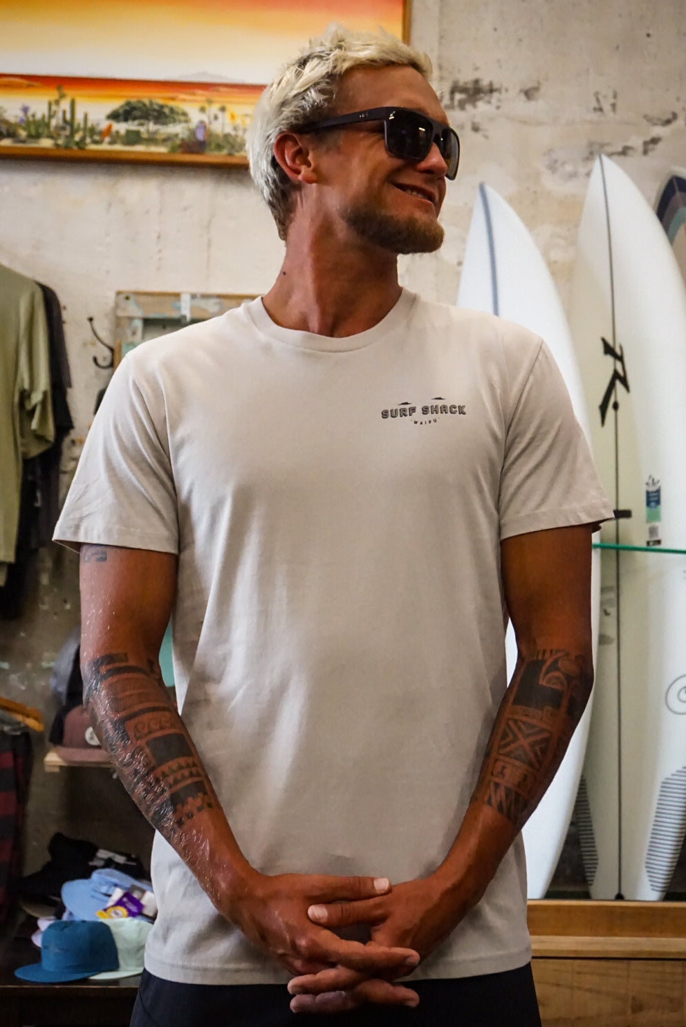 AC Tiki Adult Tee - Staple