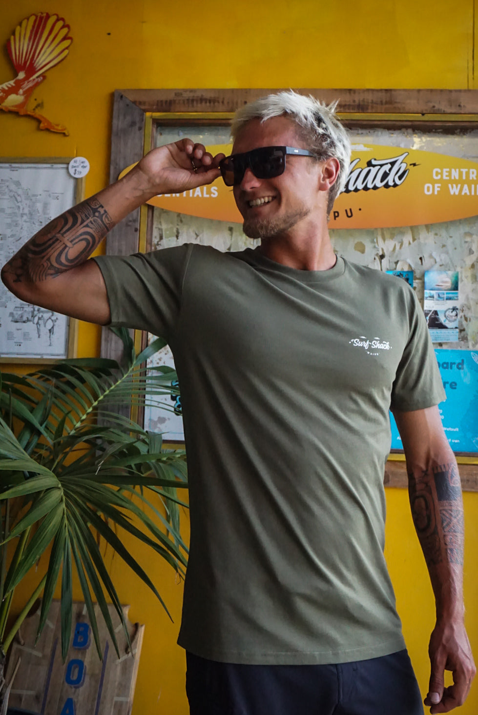 AC Tree Log  Adult Tee - Staple