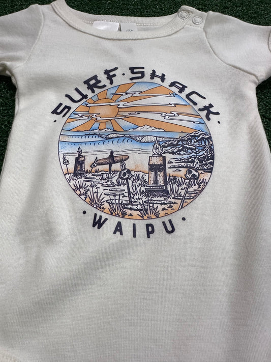 AC Waipu Cove Tiki Infant Onesie - Organic Infant Mini-Me One-Piece