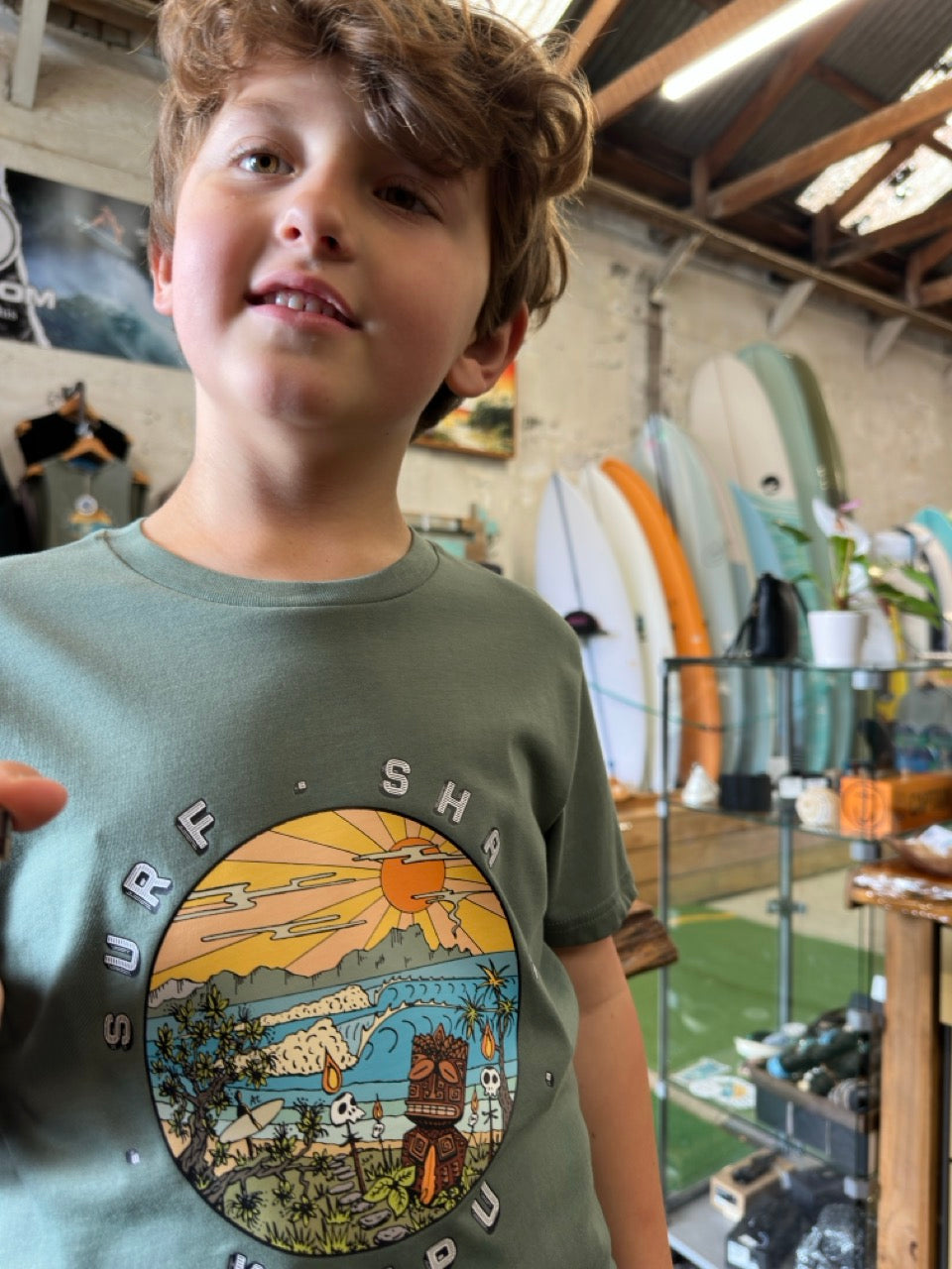 AC Tiki Tee - Youth Staple