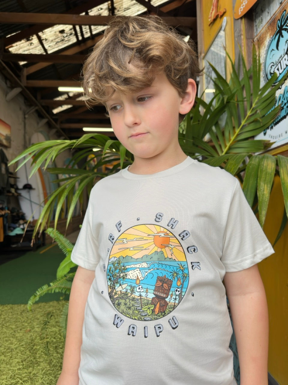 AC Tiki Tee - Youth Staple