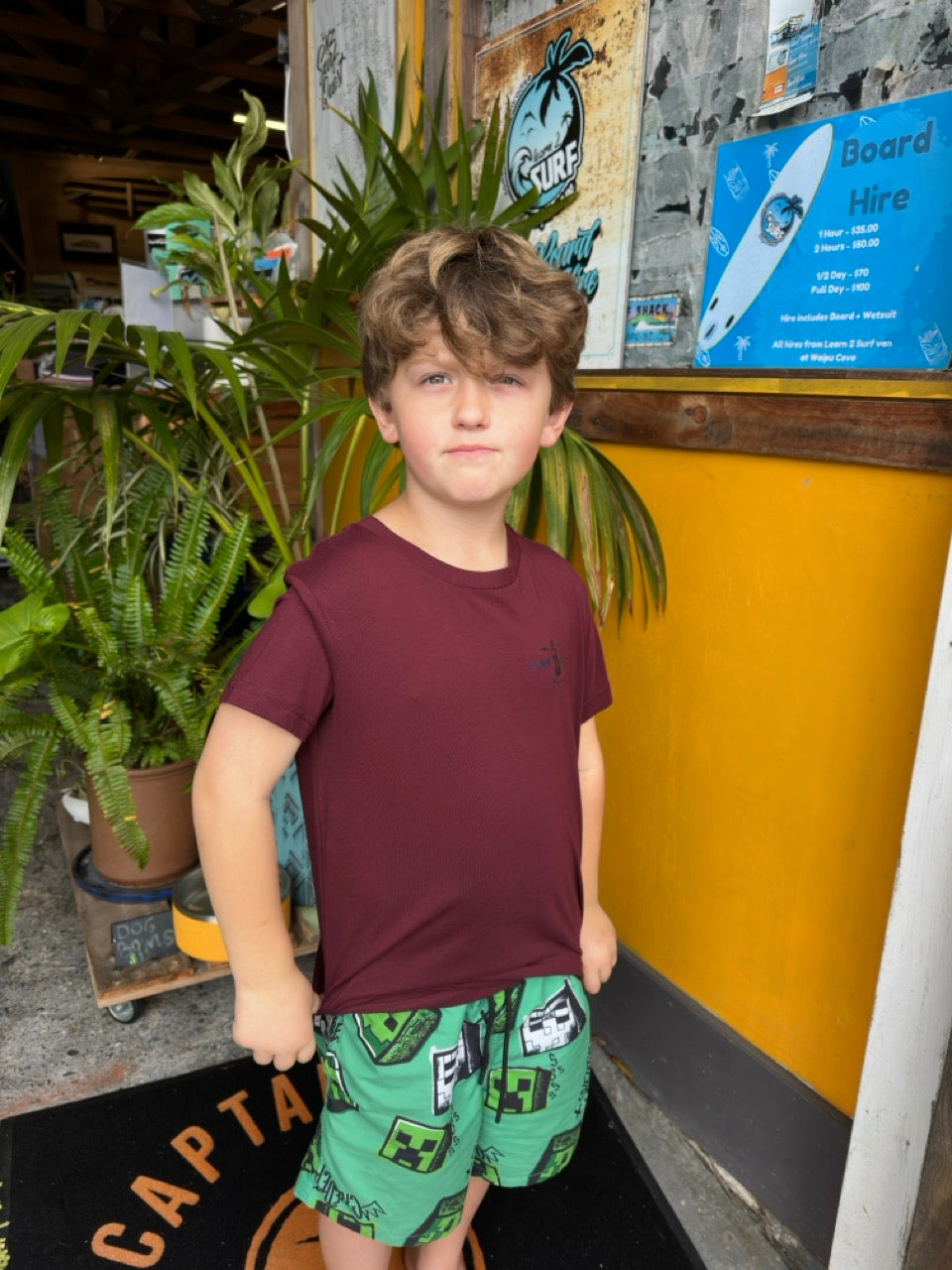 AC Waipu Cove Tiki  Tee - Youth Staple