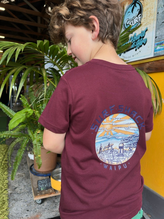 AC Waipu Cove Tiki  Tee - Youth Staple